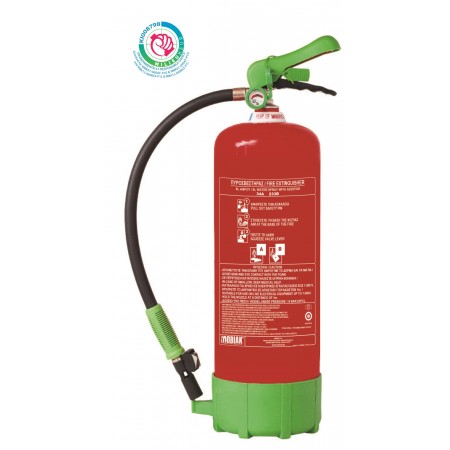 Πυροσβεστήρας οικολογικού αφρού (1,5%) 9lt (27A-233B) CE/EN3