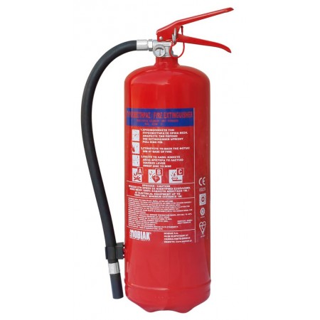 Πυροσβεστήρας ξηράς κόνεως 6Kg ABC40% (27A-183B-C) CE/EN3 (VR)