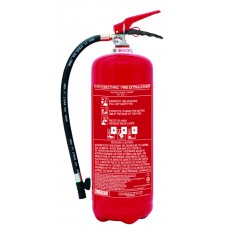 Πυροσβεστήρας ξηράς κόνεως 6Kg ABC40% (21A-113B-C) CE/EN3